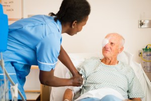 QVH eye patients get support from new RNIB liaison officer