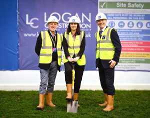 Work begins on a new Community Diagnostic Centre building at Queen Victoria Hospital