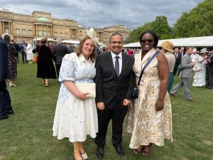 QVH staff recognised at Buckingham Palace Garden Party