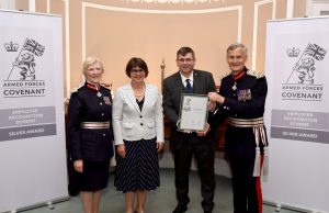 Queen Victoria Hospital receives national Silver Award for support to Armed Forces community