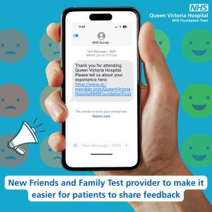 New Friends and Family Test provider to make it easier for patients to share feedback