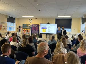 Support, advice and shared experiences take centre stage at facial palsy event